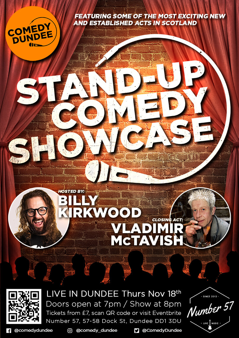 stand-up-comedy-showcase, event-poster