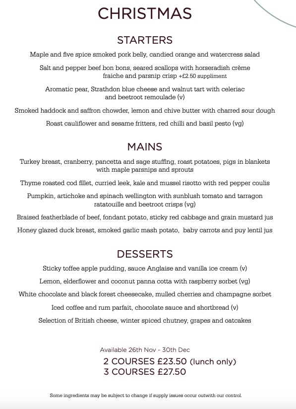 Wondering where to go for a Pre Christmas Lunch in Dundee? 13 Image 23 11 2021 at 00.24