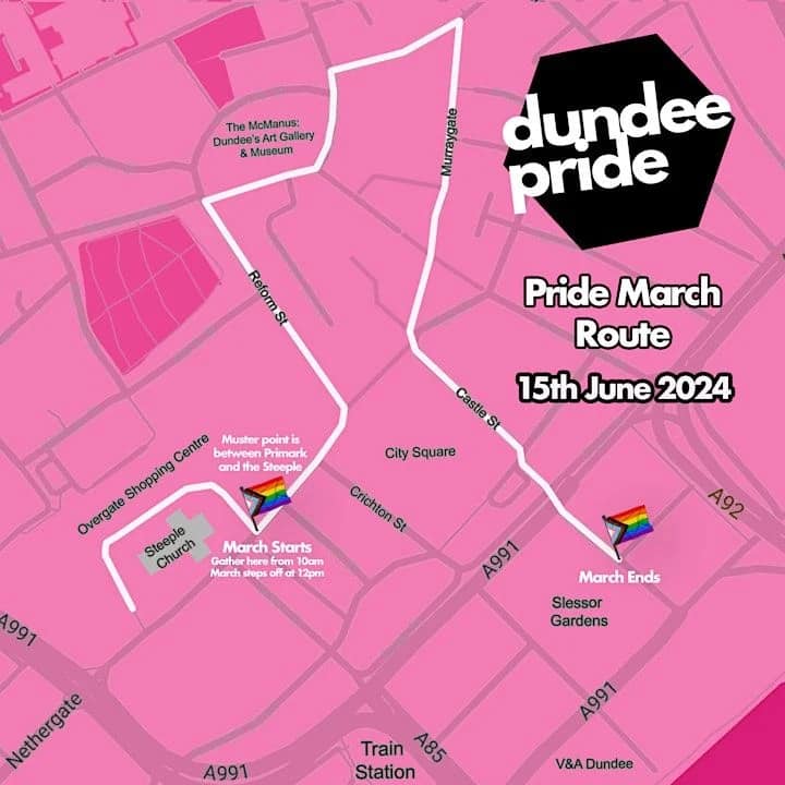Your Guide to Dundee Pride 2024 1 pride march 2024